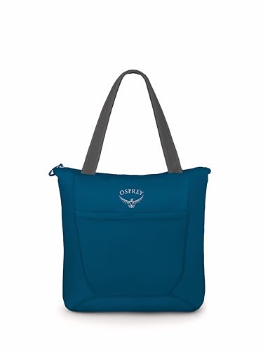 Osprey Ultralight Collapsible Stuff Tote Bag | Ultralight - color: Waterfront Blue