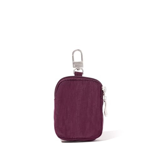 Baggallini womens On the Go Mini Pouch - color: Mulberry