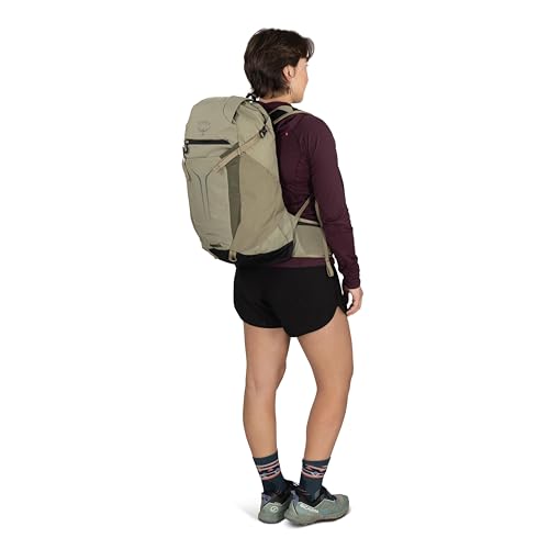 Osprey Sportlite 22L Lightweight Hiking Backpack for Men and Women - Everyday Hiking Bag - Travel Daypack, Olive Tan - color: Olive Tan, style: 22l