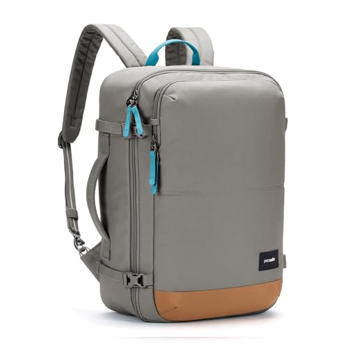 Pacsafe GO Anti Theft 34L Carry-on Backpack - color: Stone