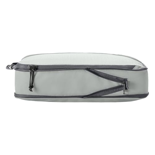 Eagle Creek Pack-It Reveal Carry-On Set - Compression Cube S (2x) & M (1x) & Clean/Dirty Cube M - Angled Zipper Stackable Carry-On Packing Tubes - Travel Essentials - Storm Grey - color: Storm Grey