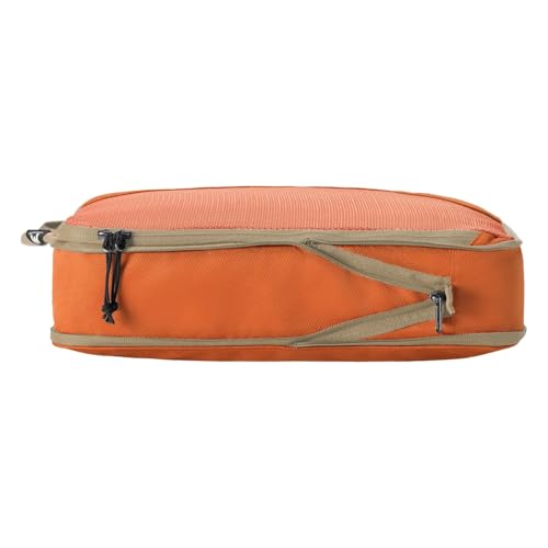 Eagle Creek Pack-It Reveal Carry-On Set - Compression Cube S (2x) & M (1x) & Clean/Dirty Cube M - Angled Zipper Stackable Carry-On Packing Tubes - Travel Essentials - Mandarin - color: Mandarin