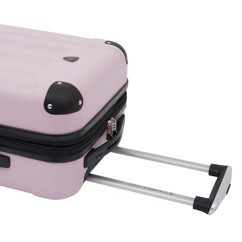 Travelers Club Chicago Hardside Expandable Spinner Luggage, Lilac, 22" Carry-On - color: Lilac, size: 22" Carry-On