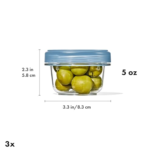 OXO Good Grips Twist & Stack Container – 5 oz – 3 Pack - style: 5 oz