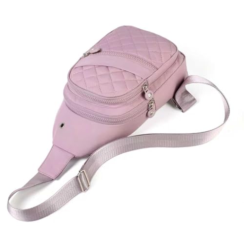 AOSTIHOT Crossbody Small Sling Backpack Sling Bag for Women, Chest Bag Daypack Crossbody for Travel Sport Running Hiking Purple - color: Purple