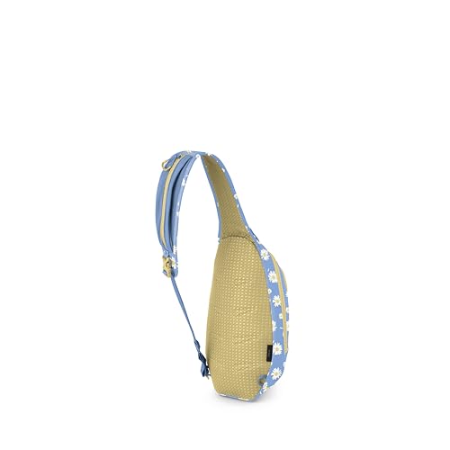 Osprey Daylite Shoulder Sling Bag - Crossbody Backpack for Everyday Carry, Festivals, and Travel - color: Daisy Print-sevres Blue