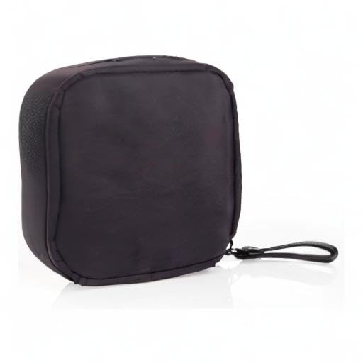 Hekyip Mini Cosmetic Bag, Travel Makeup Pouch, Portable Waterproof Cosmetic Pouch for Girls Women, Mini (Mini All Black) - color: Mini All Black