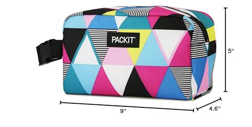 Packit, Snack Box Freezable Triangle Stripes - color: Triangle Stripes
