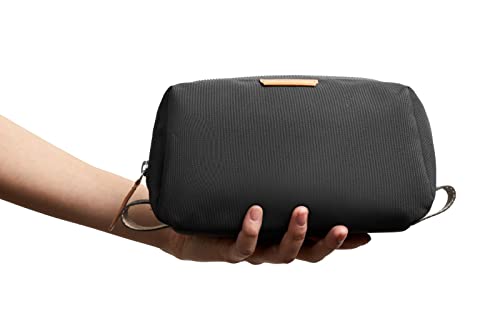 Bellroy Toiletry Kit (Unisex Toiletry Bag, Zipper Closure, Water-Resistant Lining, Toothbrush Sleeve with Magnetic Closure, Internal Mesh Pocket Organization) -Bronze - color: Slate
