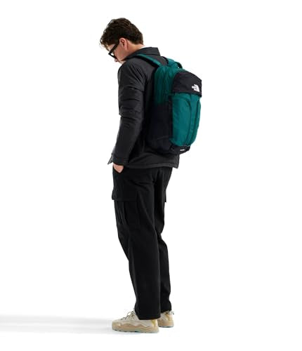THE NORTH FACE Surge Commuter Laptop Backpack | Daypack With Water Repellent Finish, 16" Laptop Sleeve, Reflective Details - color: Pacific Teal/Tnf Black, size: One Size