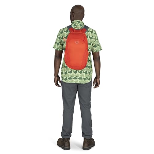 Osprey Ultralight Collapsible Stuff Pack - Lightweight, Packable Travel Backpack — Extra Bag For Travel and Every Day — 18 L Capacity Daypack to Expand Luggage, Tundra Green - color: Tundra Green