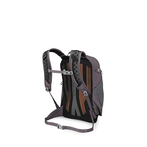 Osprey Sportlite 15L Lightweight Hiking Backpack for Men and Women - Everyday Hiking Bag - Travel Daypack, Graphite Purple - color: Graphite Purple, style: 15l