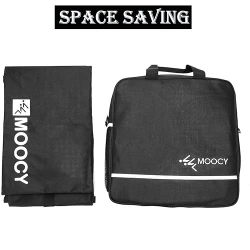 MOOCY Ski Bag for Air Travel, Unpadded Snow Bag Fits Skis Up to 200cm, Carrying Bag for Adults and Children - color: Black Ski and Boot Bag Combo