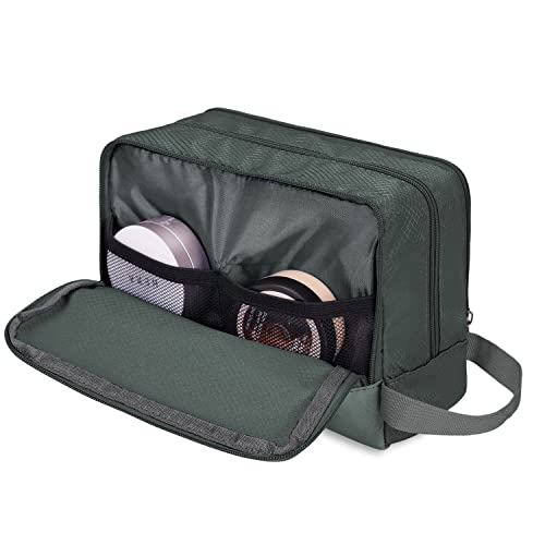 Toiletry Bag for Men Hanging Dopp Kit Water Resistant Shaving Bag Small Toiletry Bag for Traveling (Pure Gray) - color: Pure Gray