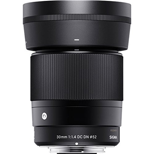 Sony a6400 Mirrorless Camera 4K APS-C Camera Body ILCE-6400B Bundle with Sigma 30mm F1.4 DC DN C Lens + Deco Gear Condenser Microphone + Travel Bag Case + Photo Video Software Kit + Accessories - style: w/ Sigma 30mm F1.4 Lens