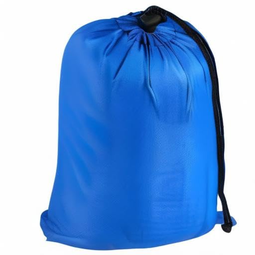 PALTERWEAR Drawstring Bag with Toggle - Nylon Cinch and Ditty Pouch Six-Pack (Blue, 6 x 8 Inch, Set of 6) - color: Blue, size: 6 x 8 Inch