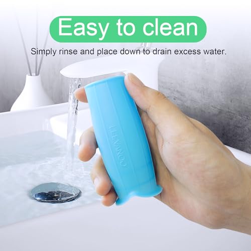 8 Pcs Silicone Bottle Covers for Travel, Leak-Proof Elastic Sleeves for Shampoo & Toiletries, Multi-Size Fit for Standard & Travel Size Bottles, Cruise & Airplane Essentials for Women & Men
