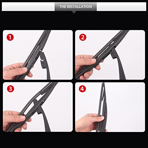 Replacement for Honda HR-V 2016-2022 Rear Windshield Wiper Blade and Arm Assembly-Car Back Window Wiper Blade and Arm Assembly - size: For Honda HR-V 2016-2022