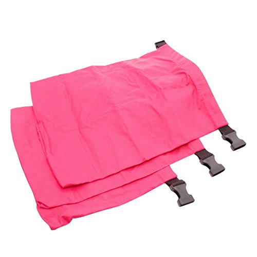 TRENDBOX Roll Top Waterproof Dry bag Kit Storage Compression Bag Sack Poch Packing Organizers Water Resistant Camping Travel - color: Magenta
