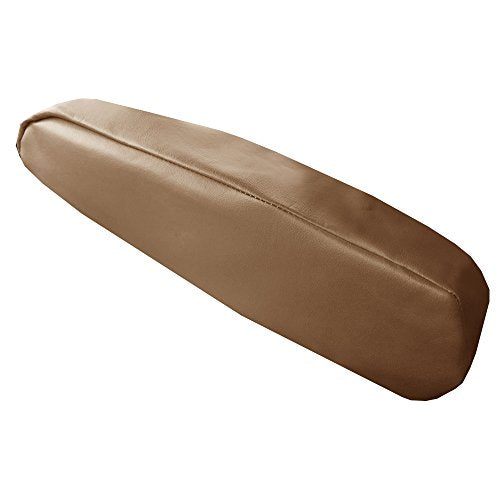 FH Group Premium Faux Leather Armrest Cover Semi-Universal Fit, One Pair, Set of 2 Tan - color: Tan, style: Armrest Cover