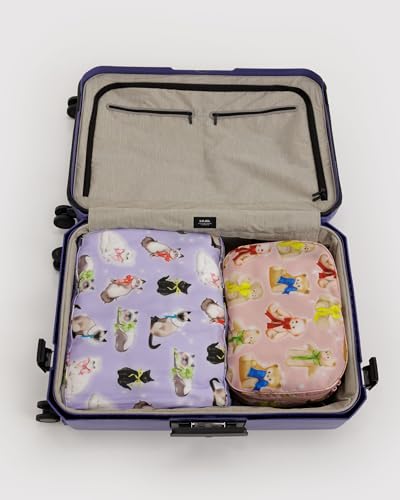 BAGGU Large Packing Cube Set - Fancy Animals - color: Fancy Animals