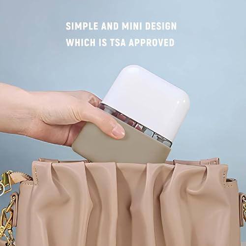 Bpluma Travel Bottles, Leak Proof Containers For Toiletries TSA Approved Airplane Accessories Kits For Liquid With Labels - color: Pack of 4 - Brown