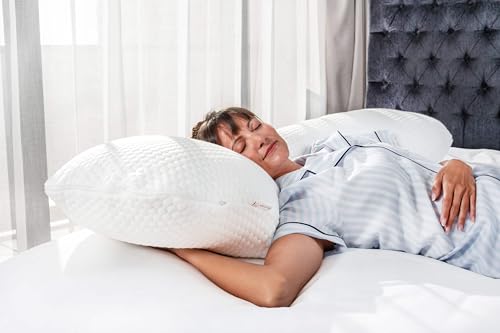 Aricove Body Pillow for Adults, Side Sleeper Pillow for Bed, Full Body Support in Long & Large Size, Tencel Lyocell Cover, Firm Memory Foam & Soft Microfiber, 20x54 inch, Machine Washable - size: Body Pillow Size 20"x54"