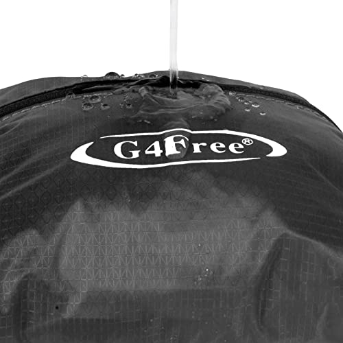 G4Free 20L Lightweight Packable Backpack Travel Hiking Daypack Foldable Backpack for Men Women - color: A-black
