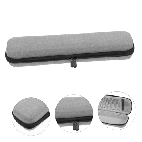 FOMIYES Straightener Travel Case Shockproof Curling Iron Holder for Home Storage Pouch for Hair Tools Grey - color: Grey