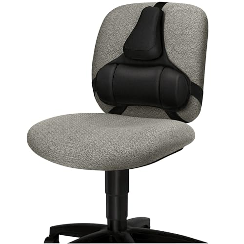 Fellowes Professional Series Back Support, Black (8037601) - size: True
