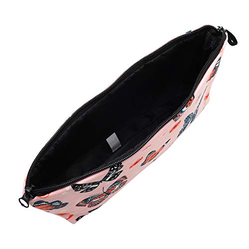 Cute Travel Makeup Bag Cosmetic Bag Small Pouch Gift for Women (Butterfly) - color: Butterfly