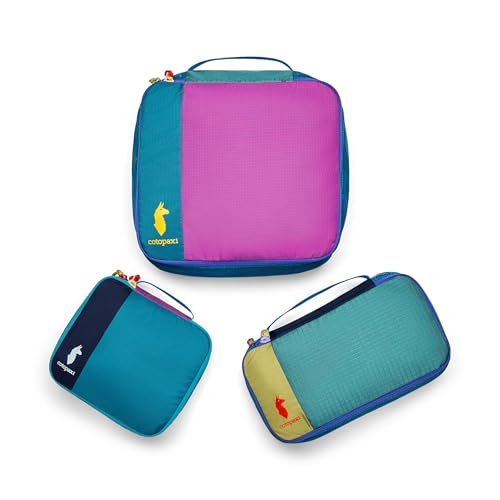 Cotopaxi Cubo Packing Travel Bundle Del Dia, Random Color, One Of A Kind, No Cubes Are The Same