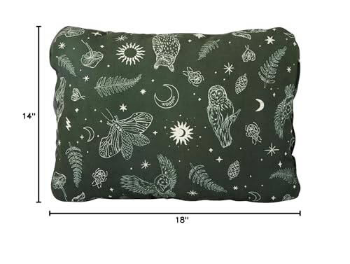 Therm-a-Rest Compressible Cinch Camping and Backpacking Pillow, Regular - 14 x 18 Inch, Woodland - color: Woodland, size: Regular - 14 x 18 Inch
