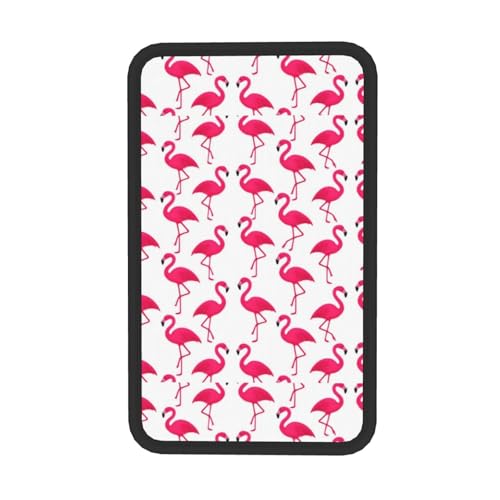 Universal Car Center Console Armrest Pad, Flamingo, Non-Slip Mat for Secure Phone and Item Placement During Driving - color: Picture (873)