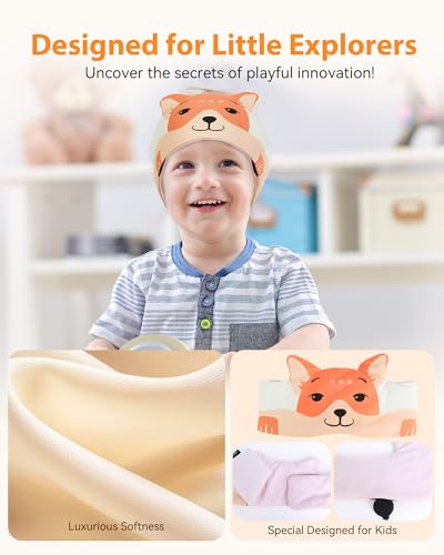 MUSICOZY Sleep Headphones Mask Headband Headphones Masks Bluetooth 5.4 Sleep Mask for Kids Wireless Earphones Masks Sleeping Eyemask for Travel