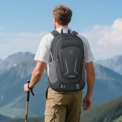 MIYCOO Backpack - Ultra Lightweight Packable Backpack for Travel Camping, Hiking Back Pack Waterproof Foldable Daypack for Men Women Grey - color: Grey