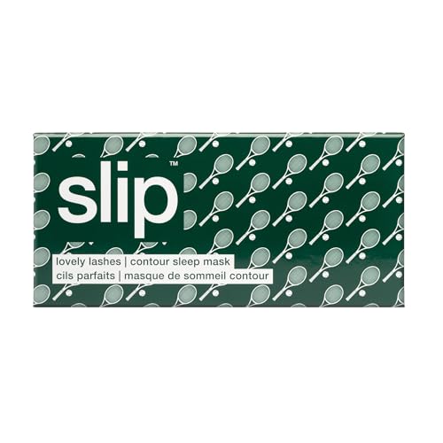 slip Pure Silk Contour Sleep Mask: Protect Your Delicate Lashes with Our Innovative, Lash-Friendly Design. Beauty Sleep with Slipsilk™ Comfort, 1 Contour Mask, Sleep & Leisure Club - color: Leisure Club