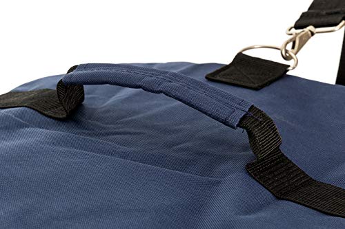 Heavy Duty Cargo Duffel Large Sport Gear Drum Set Equipment Hardware Travel Bag Rooftop Rack Bag - color: Navy, size: 42" x 20" x 20"