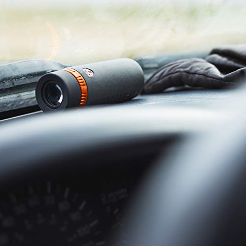 Maven CM.1 8x32mm Monocular | Compact, Waterproof, 8X Magnification, Fully Multi-Coated Optics, Grey/Orange Design, Lightweight & Portable for Hiking, Birdwatching & Outdoor Use