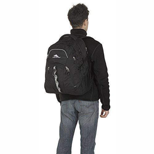 High Sierra Access 2.0 Laptop Backpack, Black, One Size - color: Black