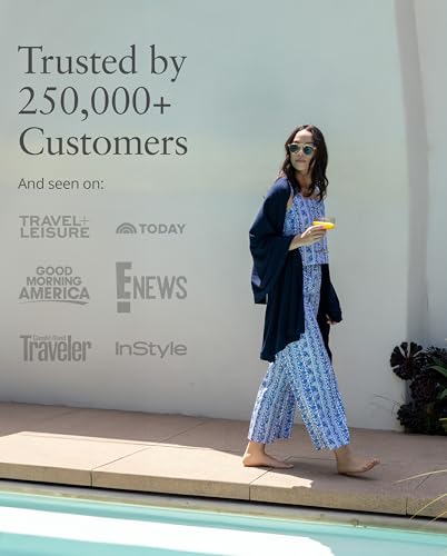 zestt Dreamsoft Travel Scarf, Wrap and Shawl for Women, Organic Cotton - color: Oxford Blue