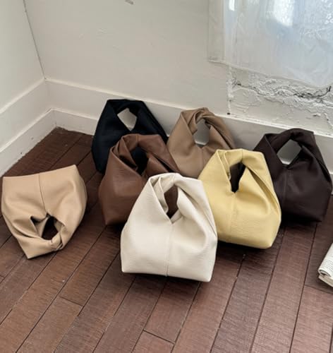 Slouchy Suede Crescent Crossbody Purses Women Cute Hobo Bags Trendy Satchels Underarm Shoulder Bag Travel Tote Handbag 2026 - color: B Pu White-no Strap