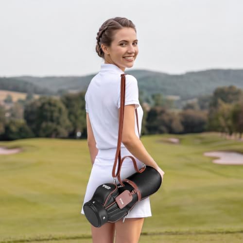 PGM Women's Versatile Crossbody and Hand bag for Work and Casual Outings with Waterproof - color: Black Brown