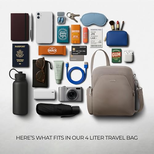 Travelon Anti-Theft Classic Travel Bag - color: Nutmeg