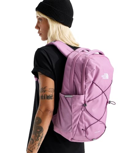 The North Face Women's Jester Everyday Laptop Backpack - Commuter Travel Bag, Laptop Sleeve, Water-Repellent, Hushed Lavender/Chroma Purple, One Size - color: Hushed Lavender/Chroma Purple