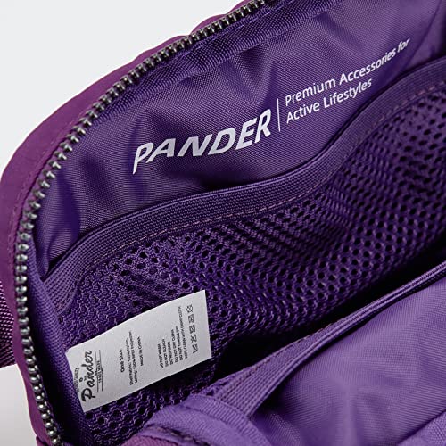 Pander Cross Body Fanny Pack for Women, Fashion Waist Packs, Crossbody Bags, Belt Bag with Adjustable Strap (Dahlia). - color: Dark Magenta