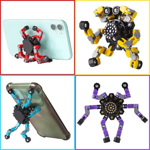 Gokeey 32 Pcs Party Favors for Kids 8-12, Treasure Box Toys for Classroom Prizes, Transformable Fidget Spinners Bulk, Goodie Bag Stuffers for Boys and Girls, Pinata Fillers, Sensory Toys - style: fidget toys 32pc