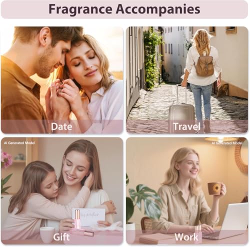 Perfume Travel Refillable Atomizer, 3 Pack 10ml Leak Proof Refillable Perfume Bottle for Air Travel, Purse and Business Trips, Glass Atomizer Sprayer for Cologne with Funnel & Pipette - color: Pink