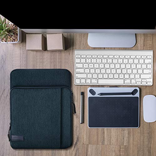 MoKo 9-11 Inch Tablet Sleeve Bag Carrying Case with Storage Pockets Fits New 11-inch iPad Air M4 2026/iPad Pro M5, iPad Pro/A16 11, iPad Air 5/4th 10.9, iPad 9/8th 10.2, Tab S8/S9 11, Indigo - color: Indigo, size: 9-11 Inch