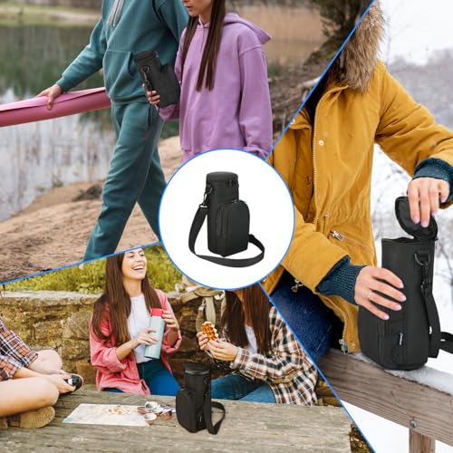 Portable Espresso Maker Carry Bag, Storage Case for Coffee Maker Mini Espresso Machine, Travel Coffee Maker Organizer Pouch with Capsule Storage Bag for RV Camping Car /Adjustable shoulder Strap